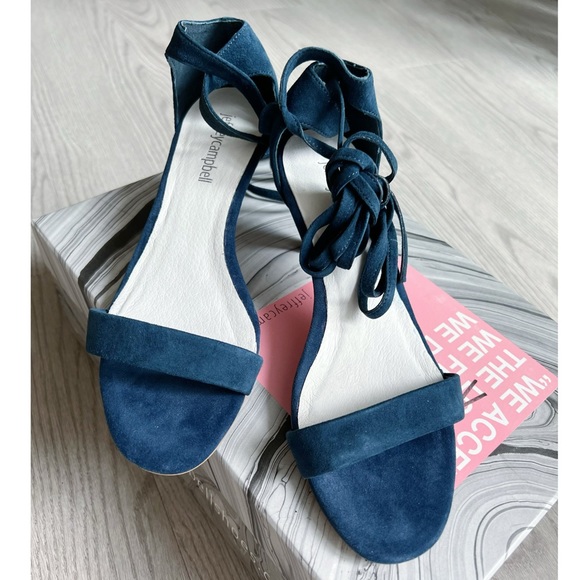 Jeffrey Campbell Wrapped Kitten Heels 6 - Picture 1 of 12